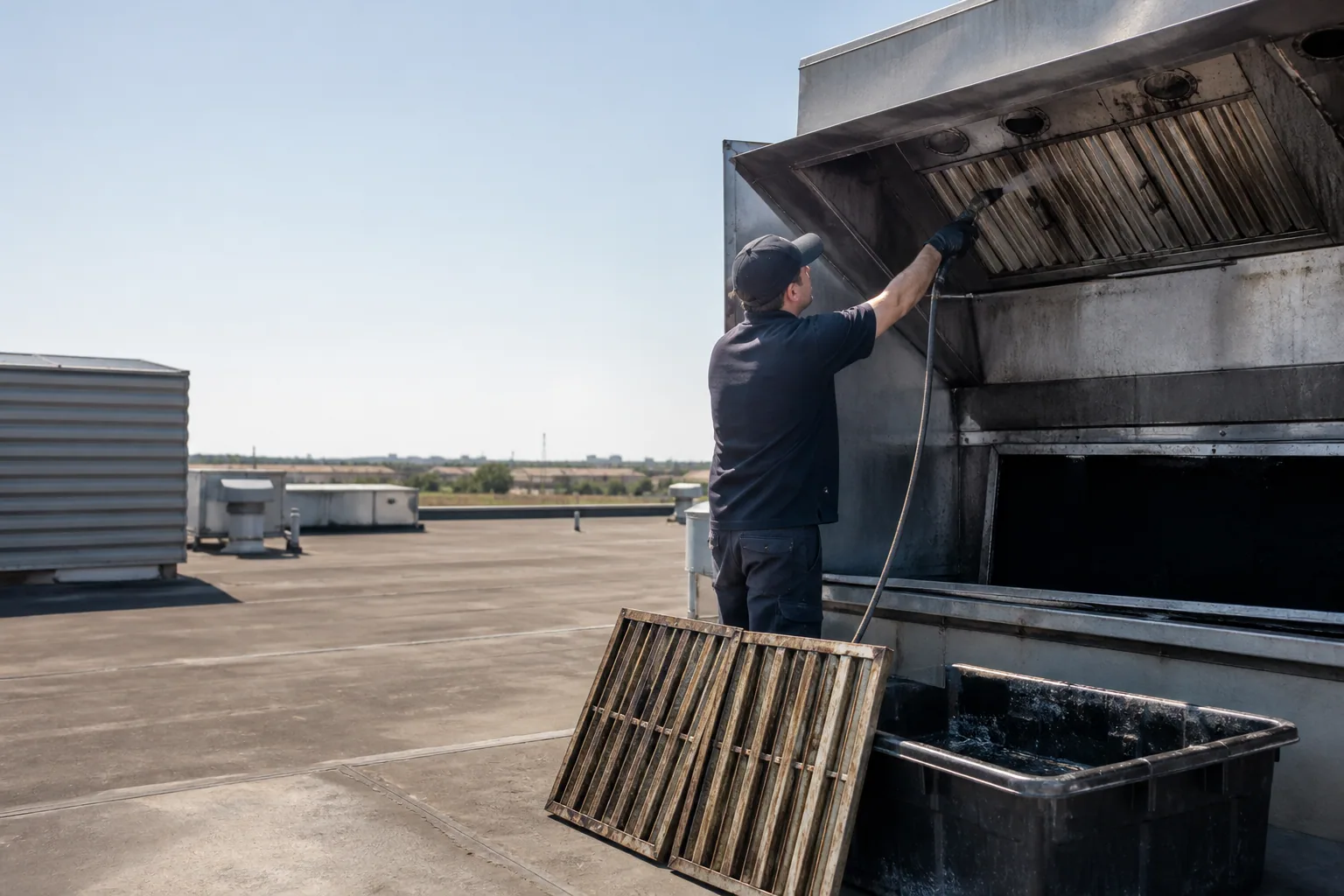Filters and hood plenum — Amarillo, TX